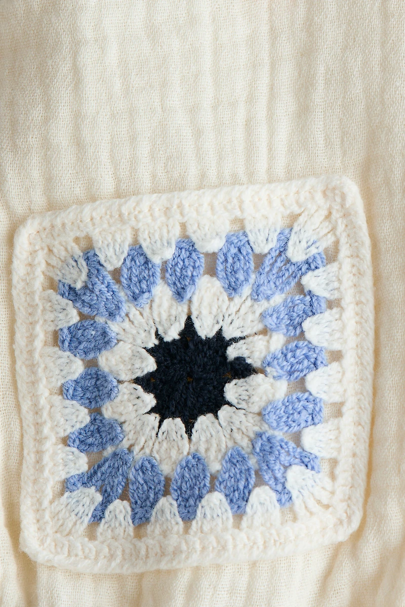 Cotton Muslin Romper Suit