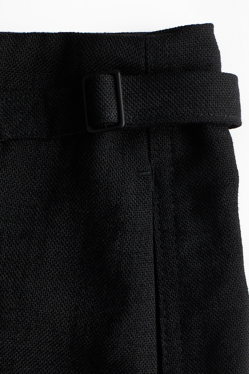 Wide-Leg Dress Pants