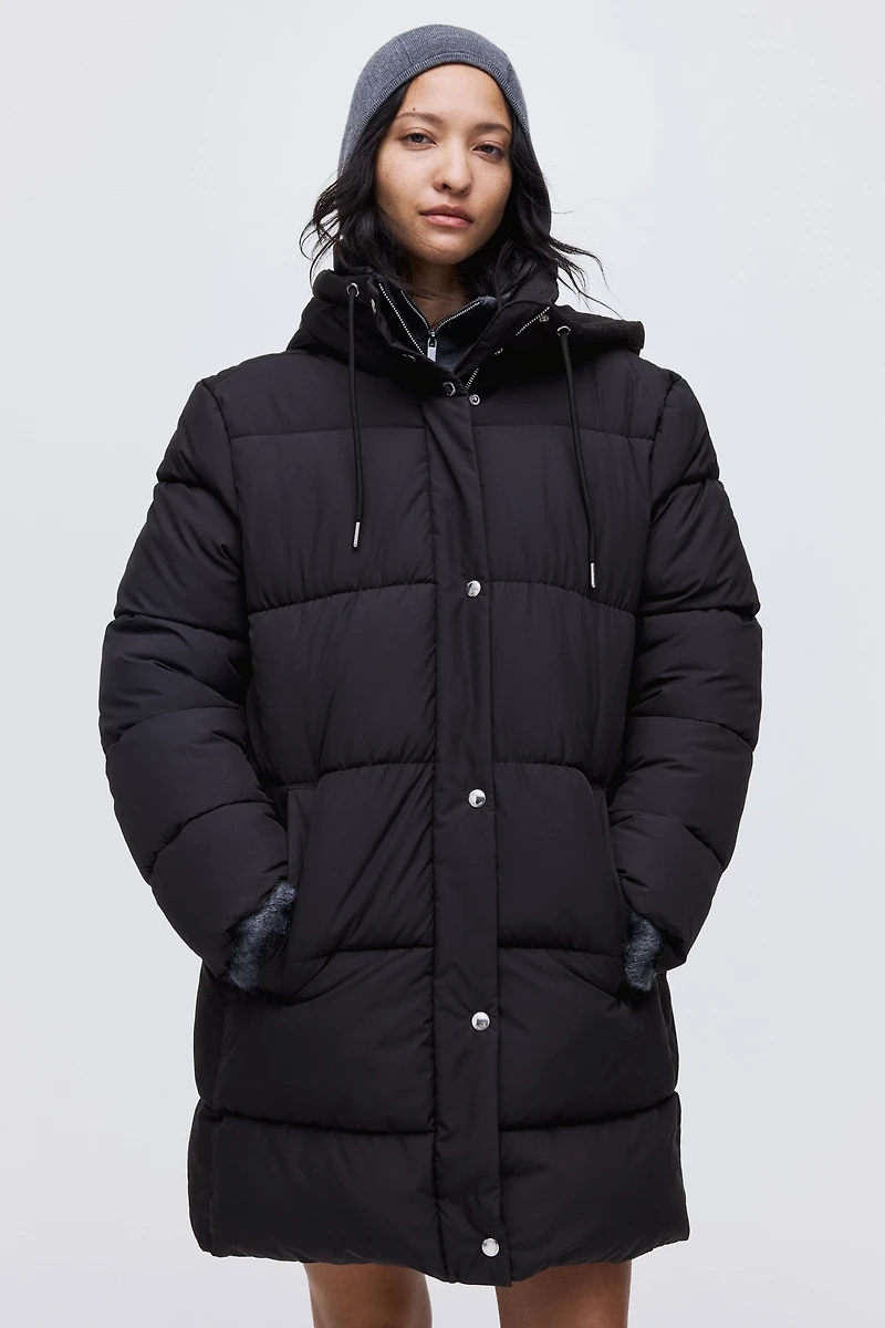 Veste matelassée longue