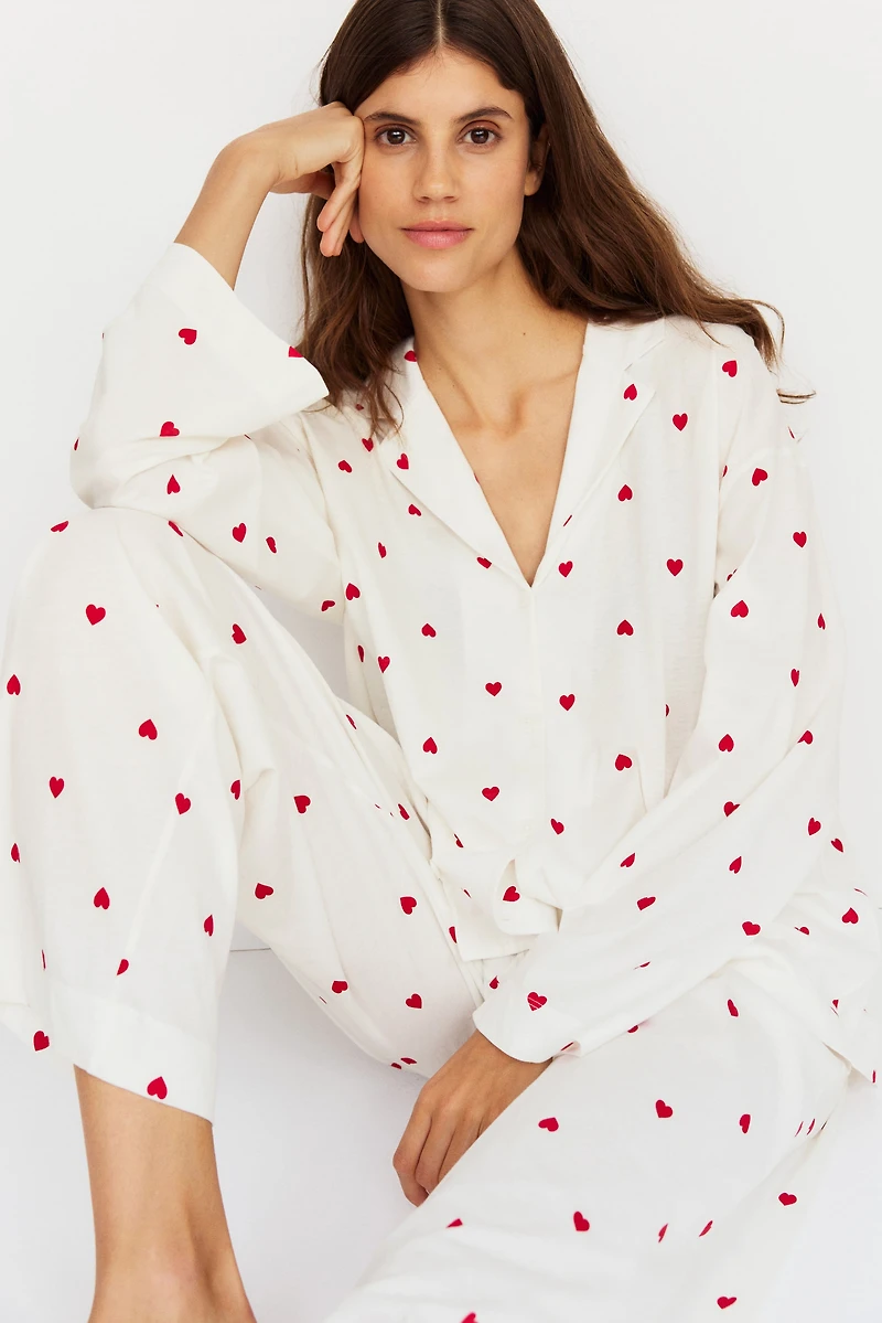 MAMA Before & After Cotton Pajamas