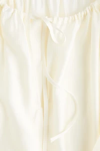 Drawstring-Detail Blouse
