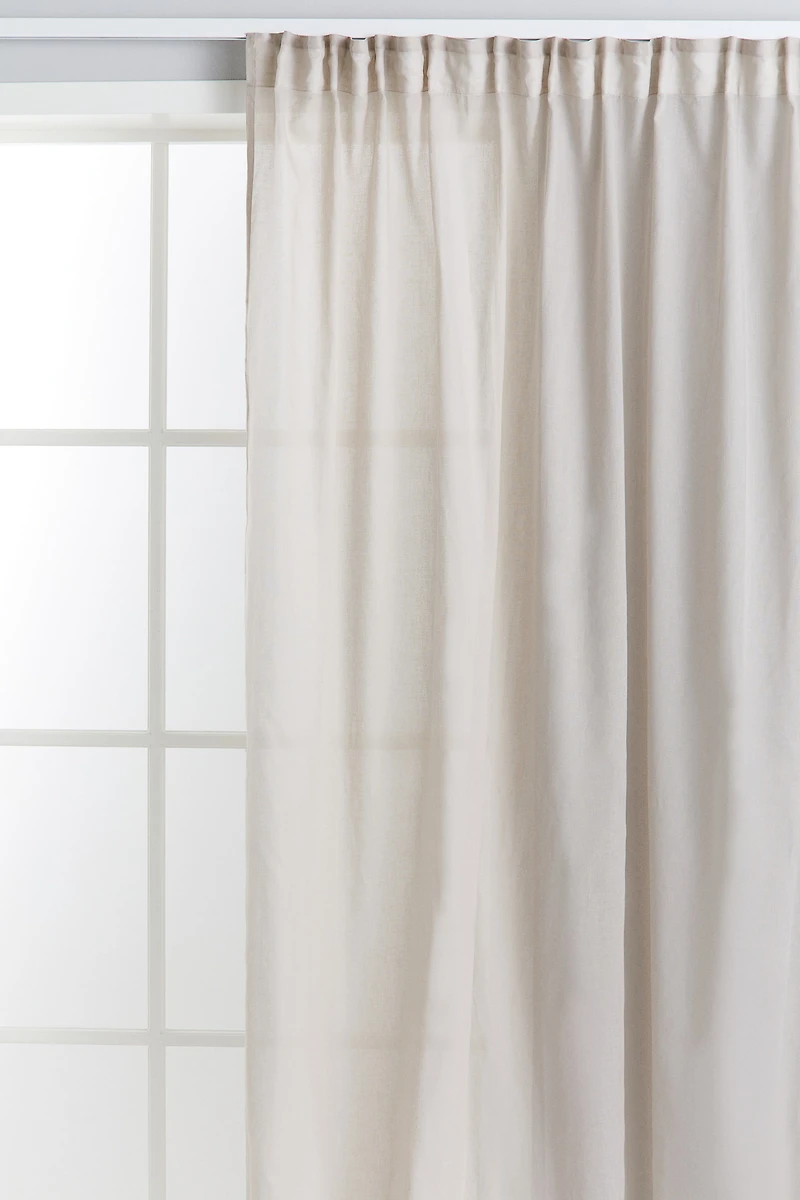 Single-pack Long and Wide Curtain Panel
