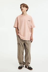 Pantalon de jogging en popeline