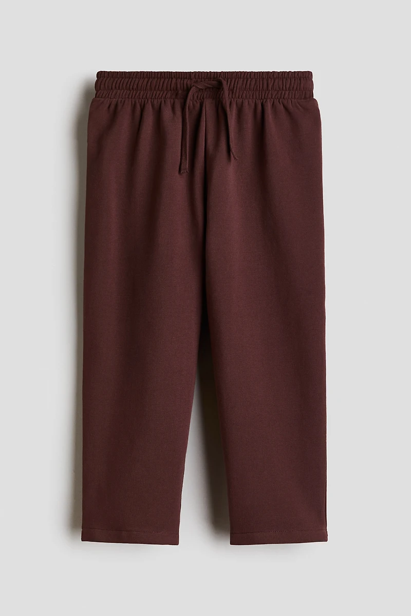 Straight-Leg Cotton Joggers