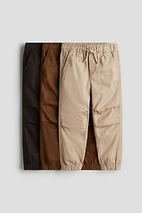 3-pack Cotton Joggers
