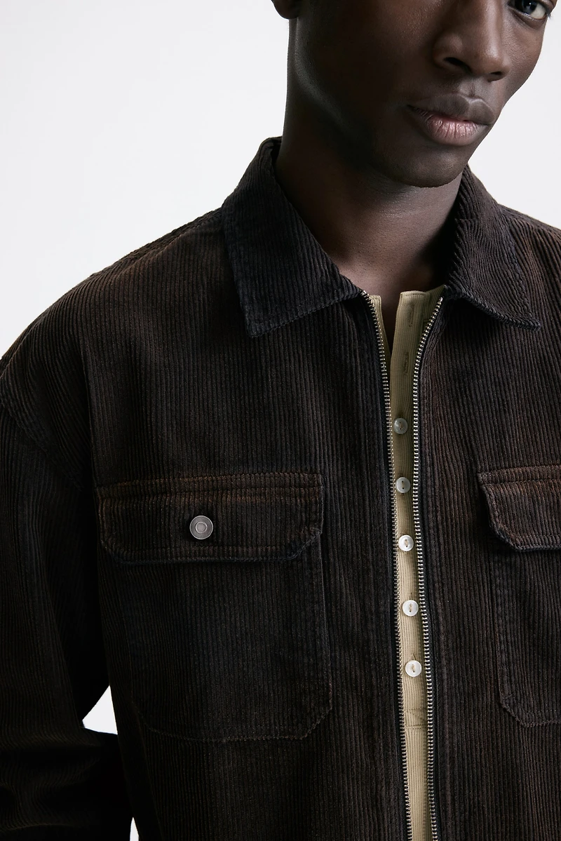 Corduroy Overshirt