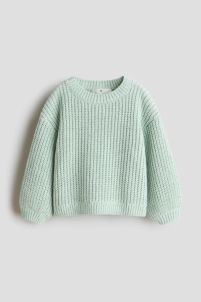 Chenille-Knit Sweater