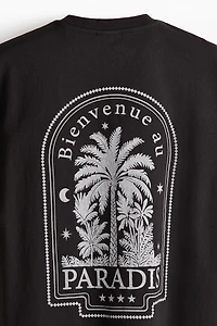 Relaxed-Fit Printed Cotton T-Shirt