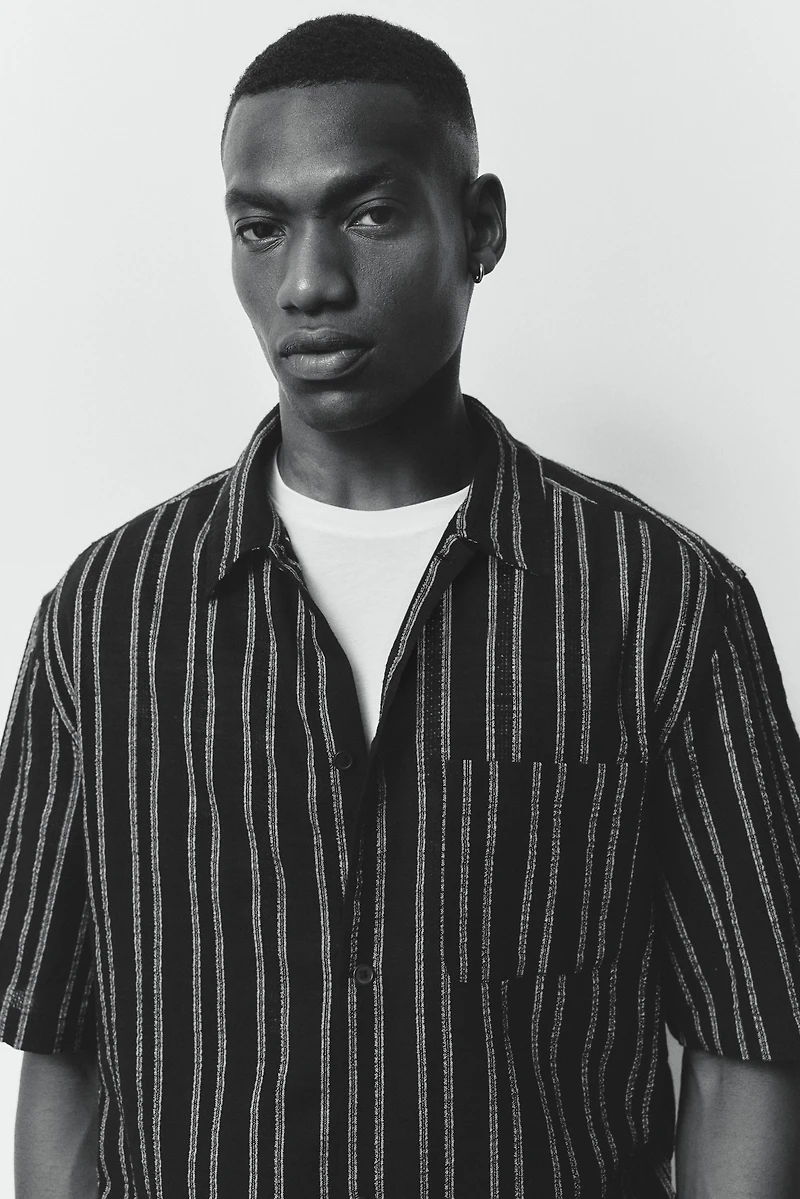 Regular-Fit Short-Sleeved Shirt