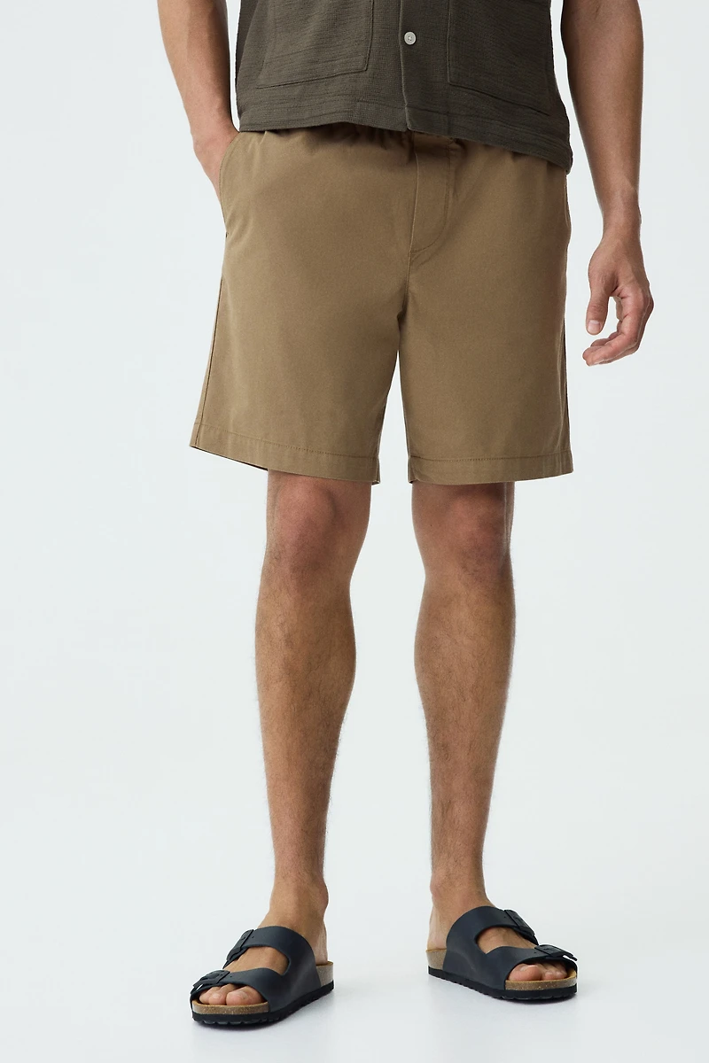 Short décontracté en coton