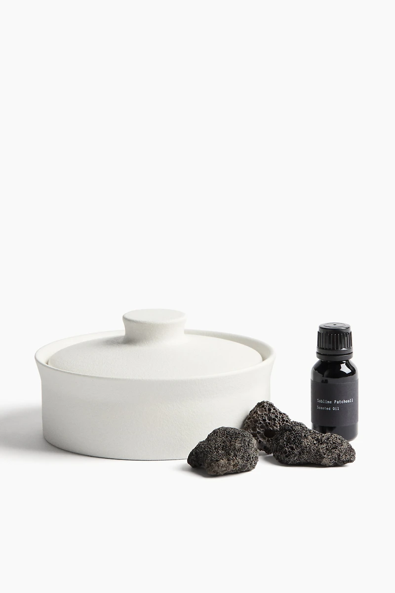 Lava-Stone Diffuser Set