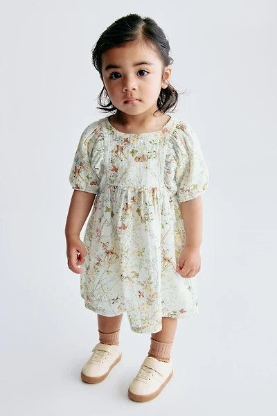 Cotton Muslin Dress