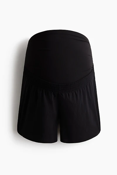MAMA Double-Layered Sports Shorts