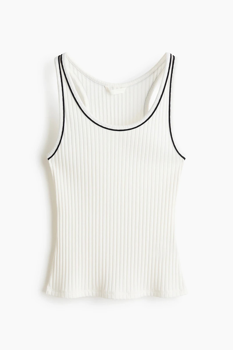 Rib-Knit Tank Top