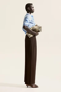 Buckle-detail Dress Pants