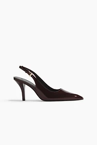 Heeled Slingbacks