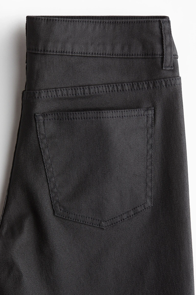 Jean évasé taille basse