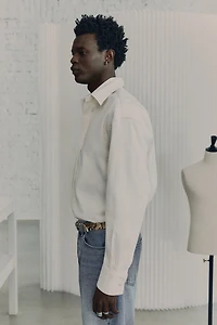 Jacquard-Weave Shirt