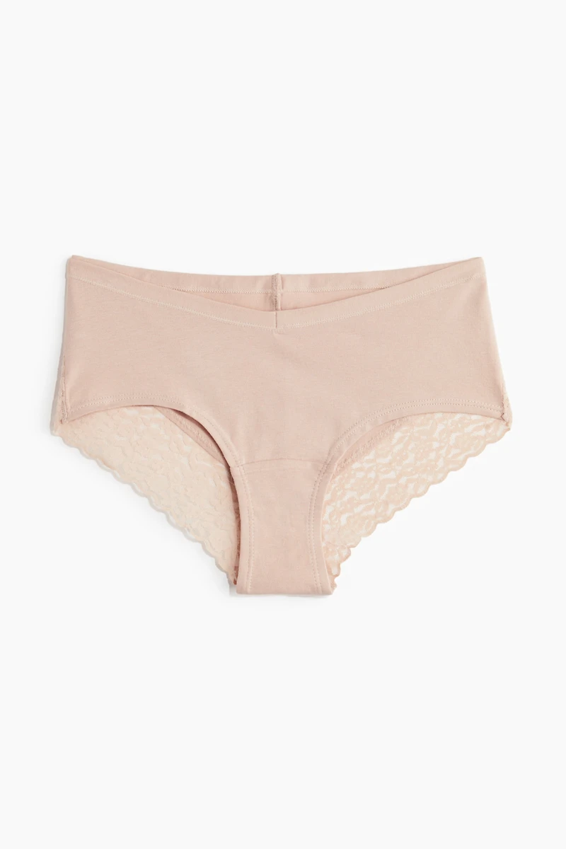 MAMA Lot de 5 culottes Hipster en coton