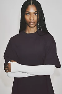 Oversized-Fit Printed Sports T-Shirt