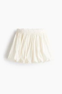 Jupe ballon en coton