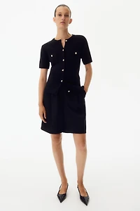 MAMA Rib-Knit Cardigan