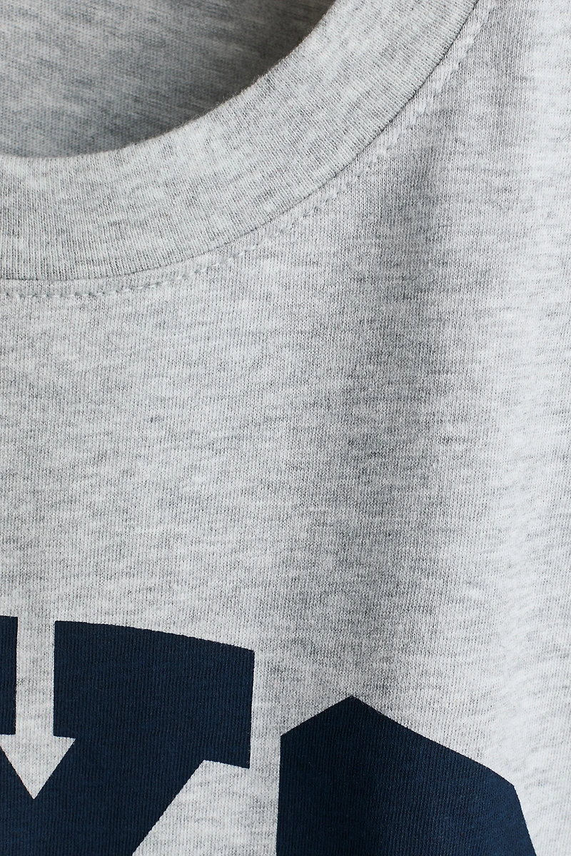 Printed cotton T-shirt