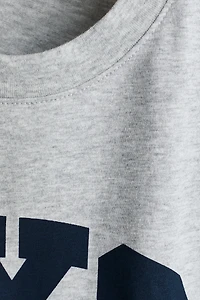 Printed cotton T-shirt