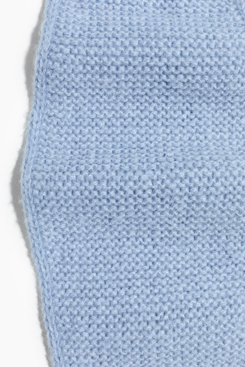 Garter-Stitched Scarf