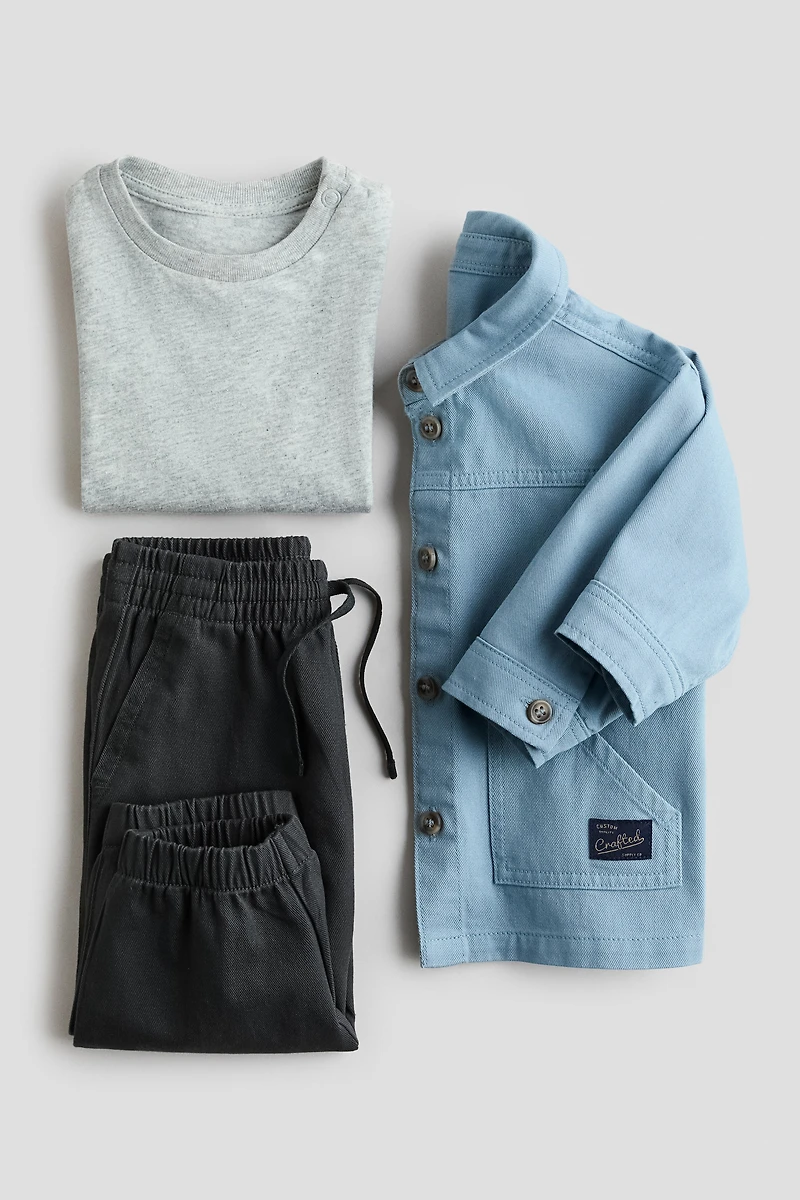 Ensemble 3 pièces en coton