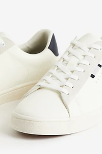 Faux Leather Sneakers