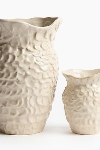 Large Ocean-Inspired Stoneware Vase