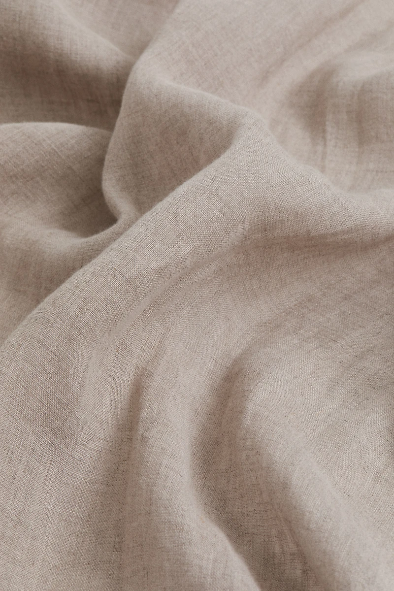 2-Pack Long Linen Curtain Panels