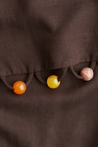 Bead-Detail Strappy Dress
