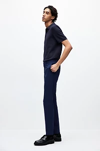 Skinny Fit Suit Pants