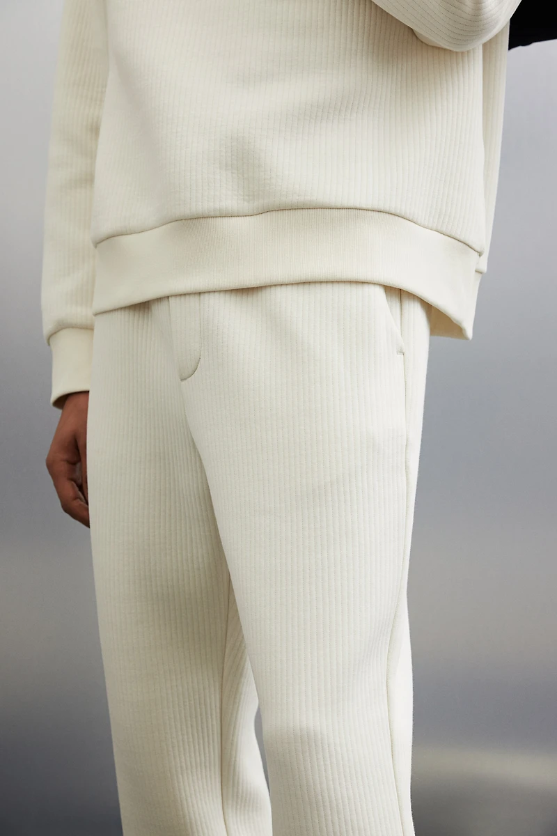 Regular Fit Ribbed Joggers