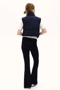 Pantalon de yoga froncé