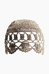 Crochet-Look Hat