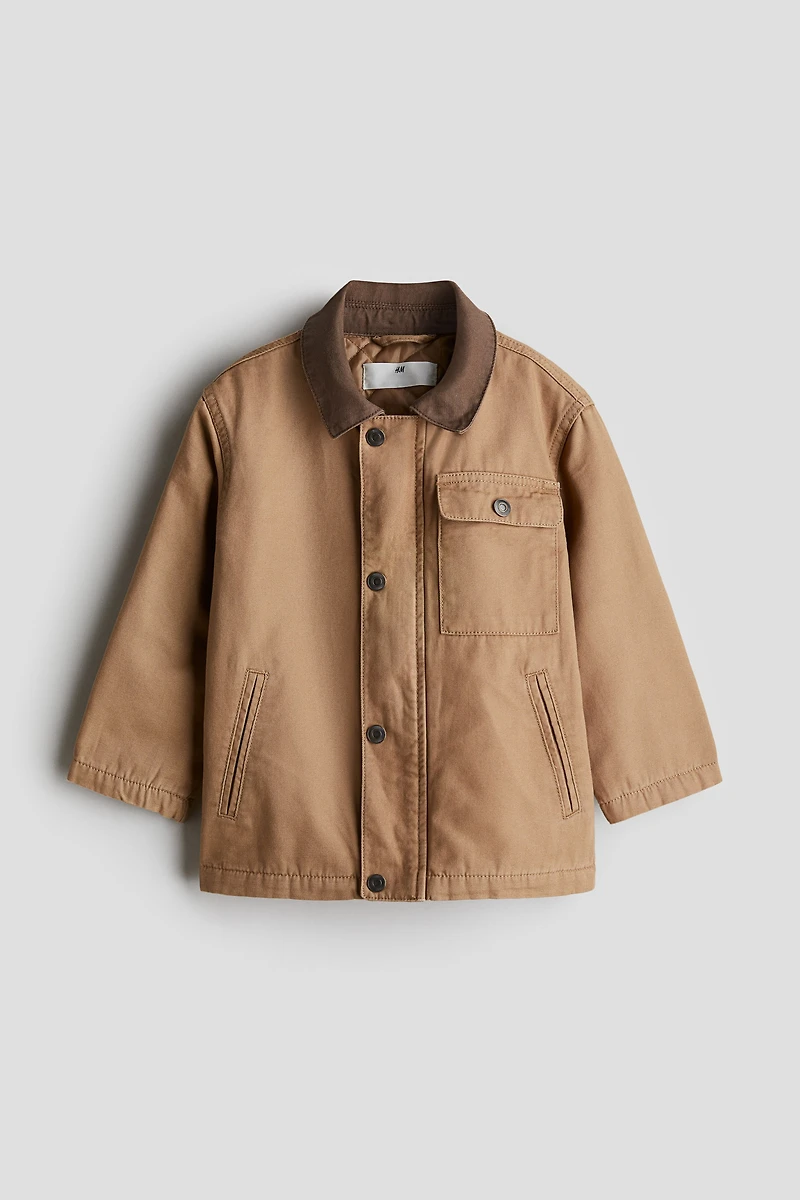 Veste matelassée en toile