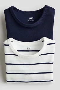 Lot de 2 maillots à manches longues