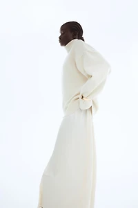 Oversized Mock-Turtleneck Sweater