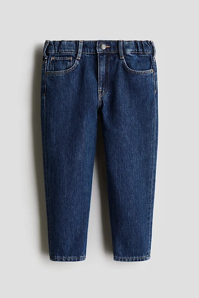 Tapered Cotton-blend Jeans