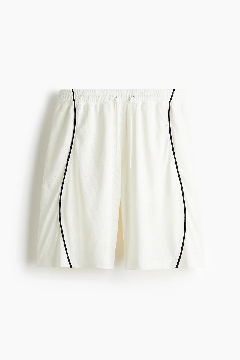 Relaxed-Fit Mesh Shorts