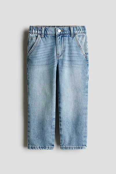 Jean de menuisier coupe ample