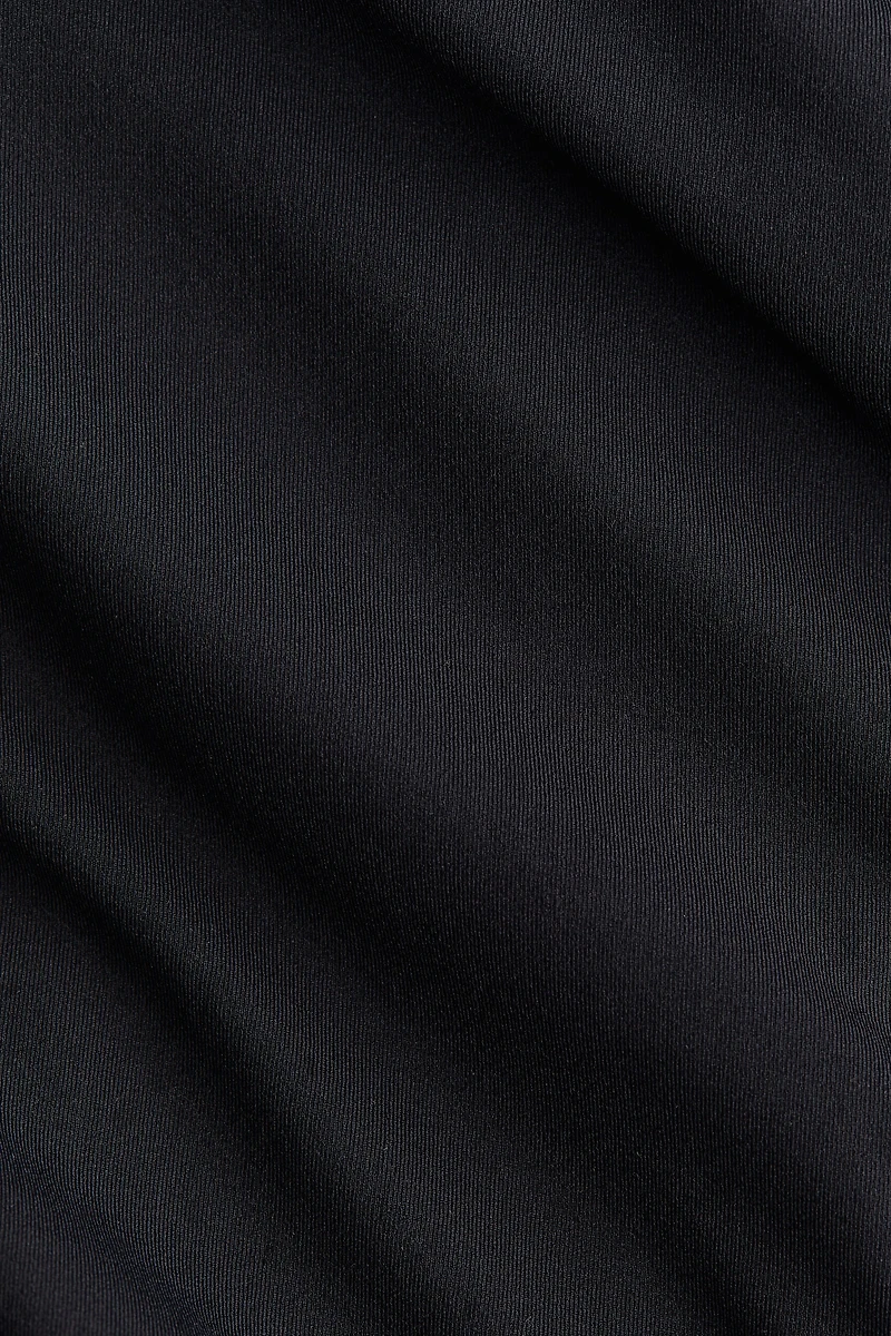 Short-Sleeved Microfiber Bodysuit