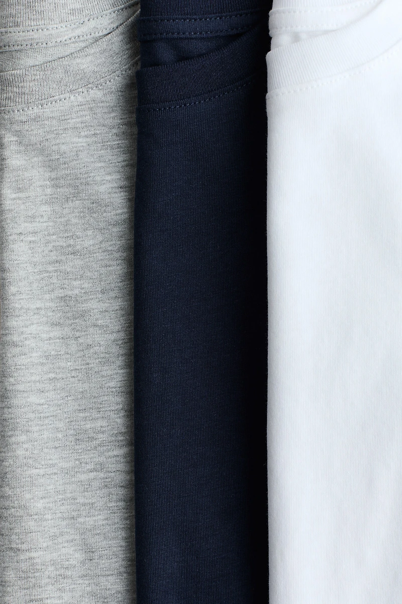 Lot de 3 T-shirts en coton