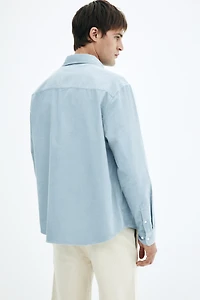 Regular-Fit Corduroy Shirt