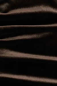 Sleeveless Velour Dress