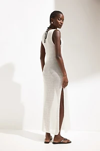 Loose-Knit Beach Dress