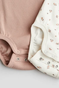 2-pack Pima Cotton Jersey Bodysuits